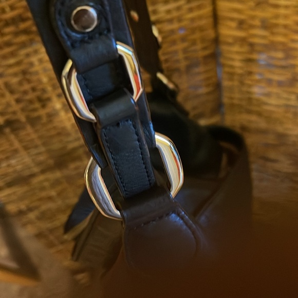 🦋 Bruce Makowski Leather Shoulder Bucket Bag - Picture 16 of 17